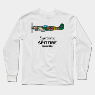 The British Supermarine Spitfire Long Sleeve T-Shirt
